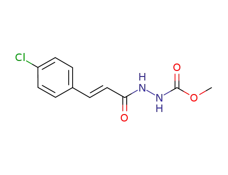 methyl 2-[(2E)-3-(4-chlorophenyl)prop-2-enoyl]hydrazinecarboxylate