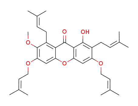 3,6-di-O-3,3-dimethylallyl α-mangostin