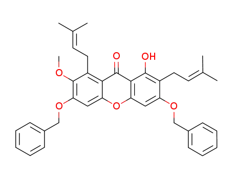 3,6-di-O-benzyl α-mangostin