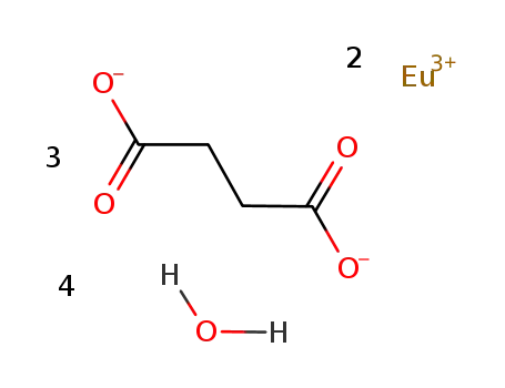 europium(III) sussinate tetrahydrate