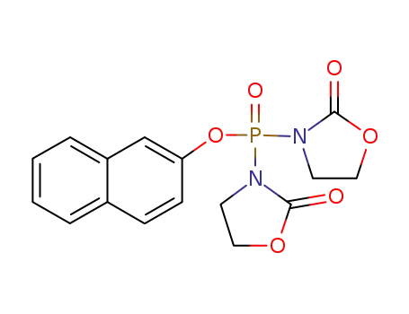 naphthalen-2-yl bis(2-oxo-3-oxazolidinyl)phosphoramide