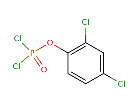 Molecular Structure of 19430-75-2 (Phosphorodichloridic acid, 2,4-dichlorophenyl ester)