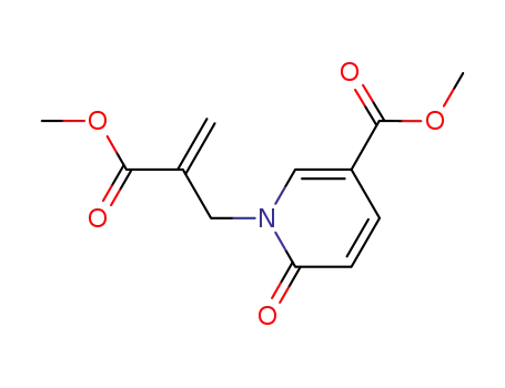 1-(2-methoxycarbonyl-allyl)-6-oxo-1,6-dihydro-pyridine-3-carboxylic acid methyl ester