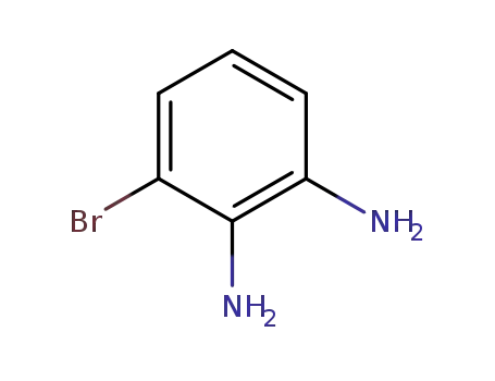 Molecular Structure of 1575-36-6 (3-Bromo-1,2-diaminobenzene)
