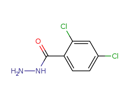 Molecular Structure of 5814-06-2 (2,4-DICHLOROBENZHYDRAZIDE)