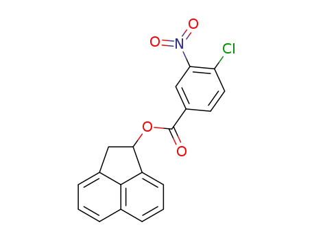 (+/-)-1,2-dihydroacenaphthylen-1-yl 4-chloro-3-nitrobenzoate