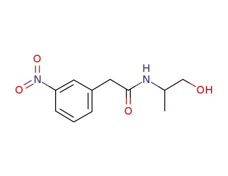 N-(1-hydroxypropan-2-yl)-2-(3-nitrophenyl)acetamide
