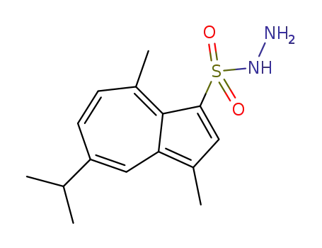 N-amino-3,8-dimethyl-5-isopropyl-1-azulene sulfonamide