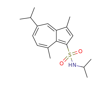 N,5-diisopropyl-3,8-dimethyl-1-azulene sulfonamide