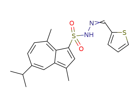 N'-(2-thienylmethylene)-5-isopropyl-3,8-dimethylazulene-1-sulfonohydrazide