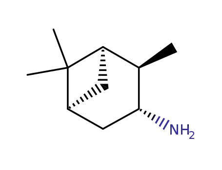 Molecular Structure of 69460-11-3 ((-)-ISOPINOCAMPHEYLAMINE)