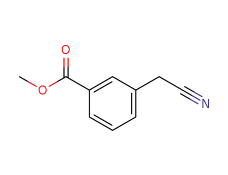 Molecular Structure of 68432-92-8 (3-CYANOMETHYLBENZOIC ACID METHYL ESTER)