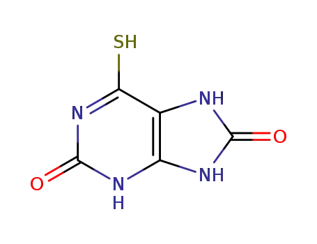 Molecular Structure of 2002-60-0 (THIOURIC ACID)