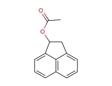 Molecular Structure of 14966-36-0 (1-ACETOXYACENAPHTHENE)