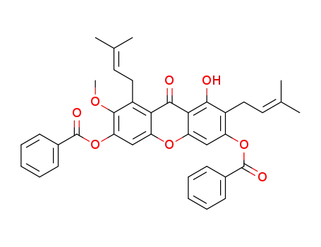 3,6-di-O-benzoyl-α-mangostin