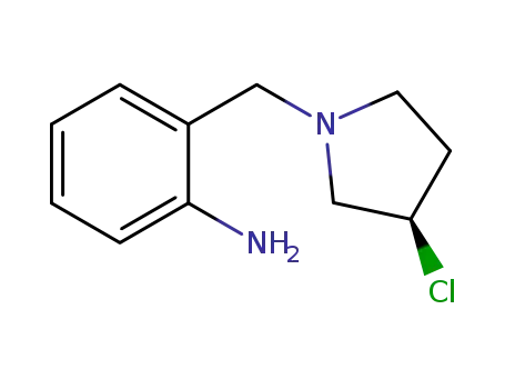 2-[(3-chloropyrrolidin-1-yl)methyl]benzenamine