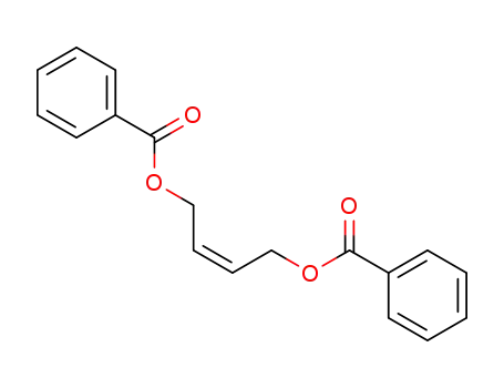 Molecular Structure of 55759-12-1 (2-Butene-1,4-diol, dibenzoate, (2Z)-)