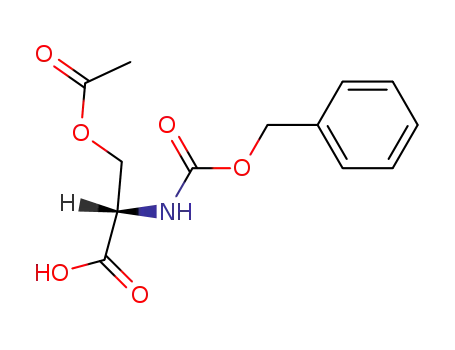 (S)-3-acetoxy-2-(benzyloxycarbonylamino)propanoic acid
