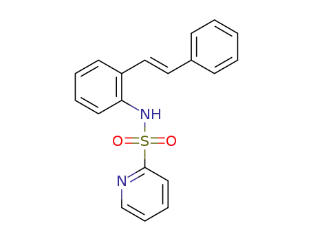 (E)-N-(2-styrylphenyl)pyridine-2-sulfonamide