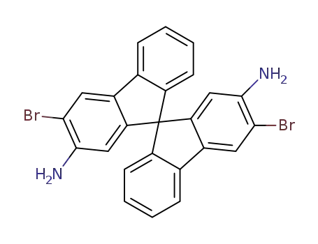 3,3'-dibromo-9,9'-spirobifluorene-2,2'-diamine