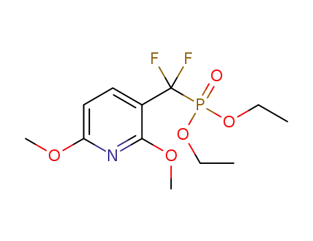 diethyl ((2,6-dimethoxypyridin-3-yl)difluoromethyl)phosphonate