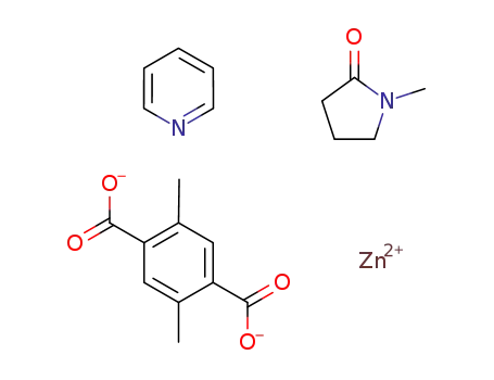{[Zn(2,5-dimethylbenzene-1,4-dicarboxylic acid)(pyridine)]·N-methylpyrrolidone}2n