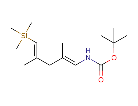 tert-butyl ((1E,4E)-2,4-dimethyl-5-(trimethylsilyl)penta-1,4-dien-1-yl)carbamate