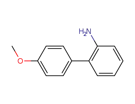 Molecular Structure of 38089-03-1 (4'-METHOXY-BIPHENYL-2-YLAMINE)