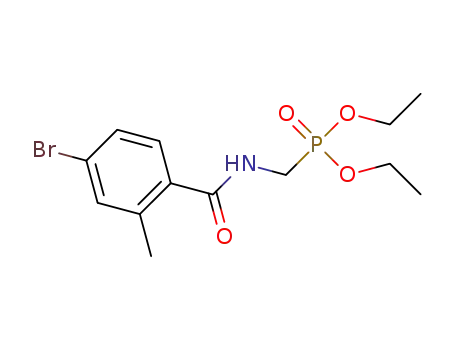 diethyl ((4-bromo-2-methylbenzamido)methyl)phosphonate