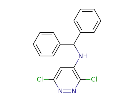 N-benzhydryl-3,6-dichloropyridazin-4-amine
