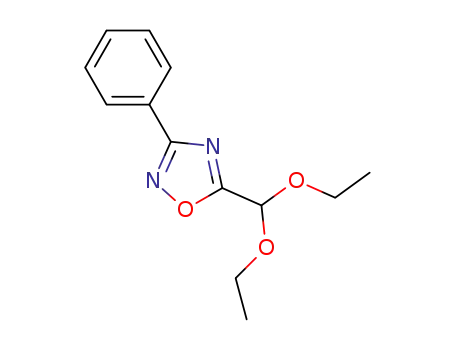 5-(diethoxymethyl)-3-phenyl-1,2,4-oxadiazole