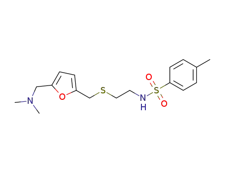N-(2-(((5-((dimethylamino)methyl)furan-2-yl)methyl)thio)ethyl)-4-methylbenzenesulfonamide