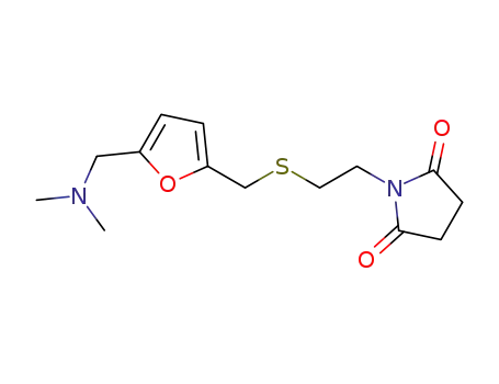 1-(2-((5-((dimethylamino)methyl)furan-2-yl)methylthio)ethyl)pyrrolidine-2,5-dione
