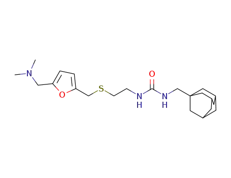 1-((adamantan-1-yl)methyl)-3-(2-(((5-((dimethylamino)methyl)furan-2-yl)methyl)thio)ethyl)urea