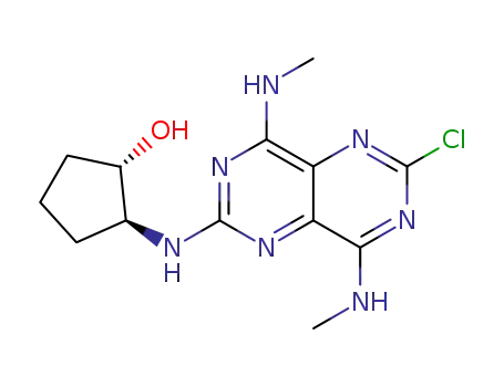 (1S,2S)-2-((6-chloro-4,8-bis(methylamino)pyrimido[5,4-d]pyrimidin-2-yl)amino)cyclopentanol