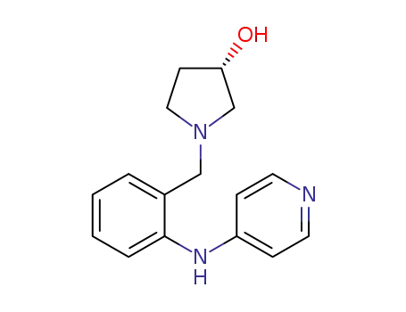 (S)-1-(2-(pyridin-4-ylamino)benzyl)pyrrolidin-3-ol