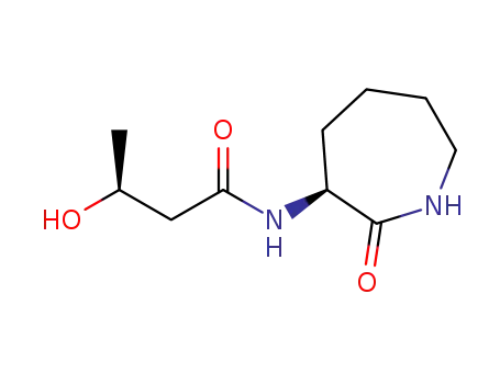 (S)-3-[(S)-3-hydroxybutyramido]-hexahydro-2-azepinone