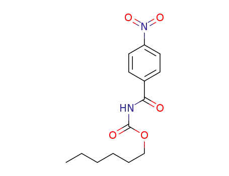 4-[[[(hexyloxy)carbonyl]amino]carbonyl]nitrobenzene