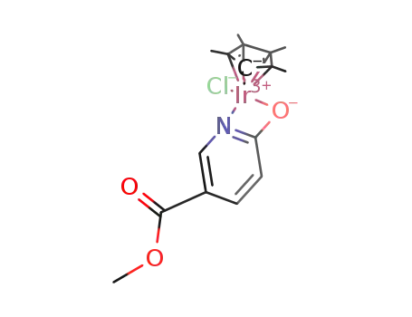 [(pentamethylcyclopentadienyl)Ir(5-methoxycarbonyl-2-pyridonate)Cl]