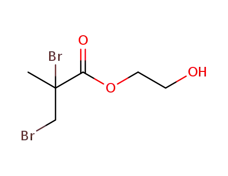 2,3-dibromo-2-methylpropionic acid hydroxyethyl ester