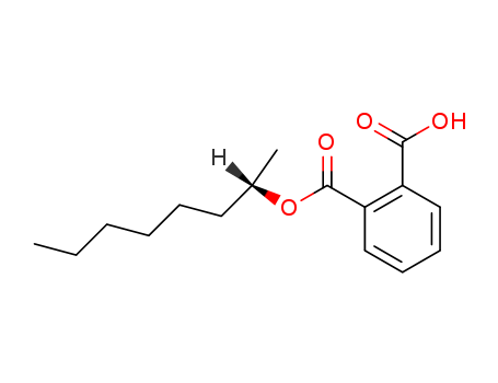 Phthalic acid hydrogen 1-[(1S)-1-methylheptyl] ester