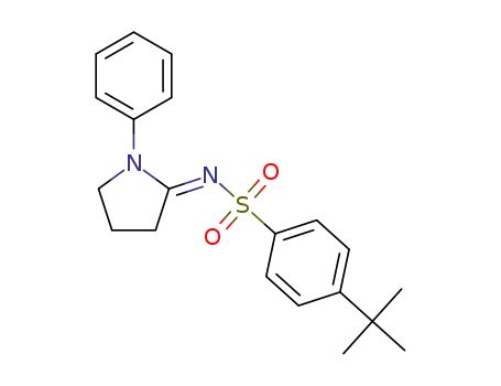(E)-4-(tert-butyl)-N-(1-phenylpyrrolidin-2-ylidene)benzenesulfonamide