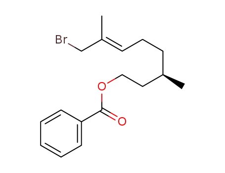(R,E)-8-bromo-3,7-dimethyloct-6-en-1-yl benzoate