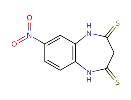 7-nitro-1H-benzo[b][1,4]diazepine-2,4(3H,5H)-dithione