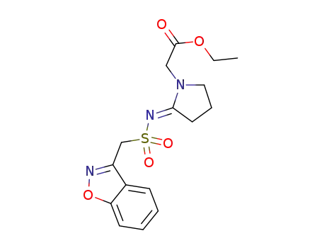 ethyl 2-(2-(((benzo[d]isoxazol-3-ylmethyl)sulfonyl)imino)pyrrolidin-1-yl)acetate