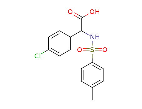 2-(4-chlorophenyl)-2-((4-methylphenyl)sulfonamido)acetic acid
