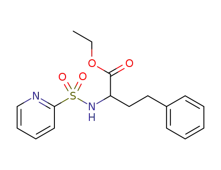 ethyl 4-phenyl-2-(pyridine-2-sulfonamido)butanoate
