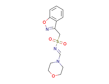 (E)-1-(benzo[d]isoxazol-3-yl)-N-(morpholinomethylene)methanesulfonamide