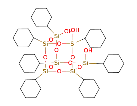 1,3,5,7,9,11,14-heptacyclohexyltricyclo[7.3.3.1(5,11)]heptasiloxaneendo-3,7,14-triol