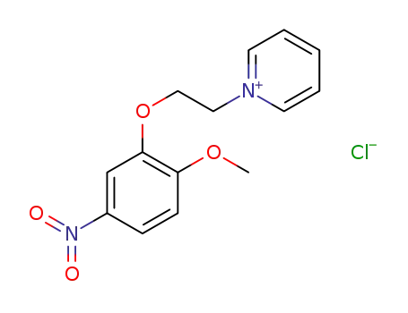 N-[2-(2-methoxy-5-nitrophenoxy)ethyl]pyridine chloride